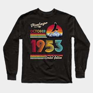 October 1953 Birthday Long Sleeve T-Shirt